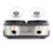 MegaChef Dual 1.5 Liter Crock Buffet Slow Cooker