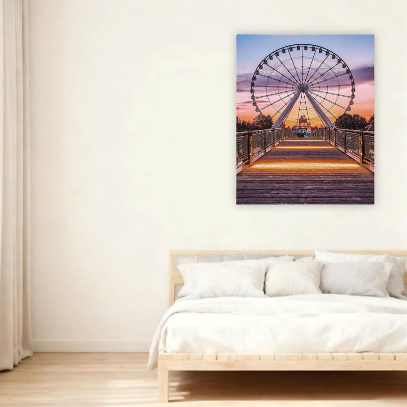 Art mural sur toile 24 "x 36" County County