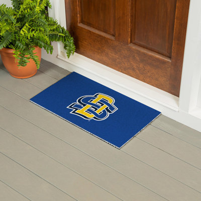 Tapis polychrome en PVC, 16 po x 28 po, South Dakota State University