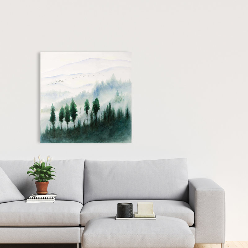 Paysage à l'aquarelle