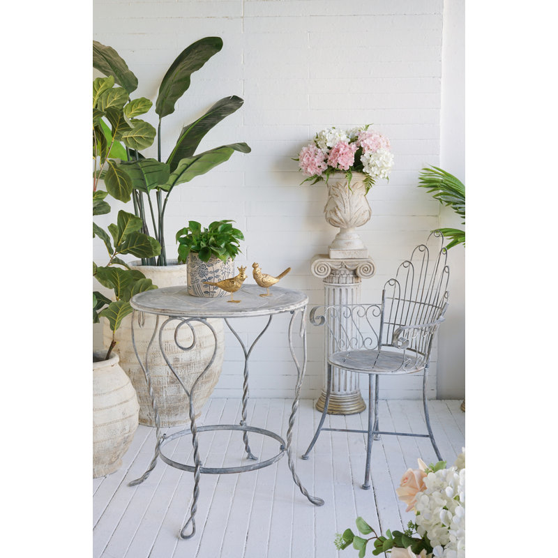 Table d'appoint en fer Heart Heart