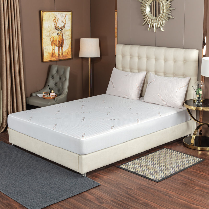 Damond Waterproof Fitted Mattress Protector Mattress Protector Case Pack, California King