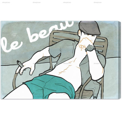 Burst Creative Le Beau - Impression sur toile tendue