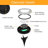 Low Voltage Solar Ground Lights 8 LED Garden Waterproof Disk Light Outdoor Pathway Metal Well Light-63599675