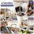 Brushed Nickel Pull Down Kitchen Faucet With Integrated Glass Rinser And Waterfall Mode-123382626