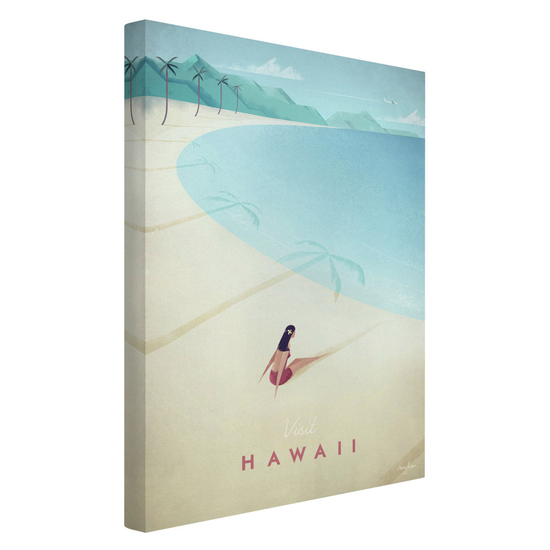 Leinwandbild Hawaii von Henry Rivers