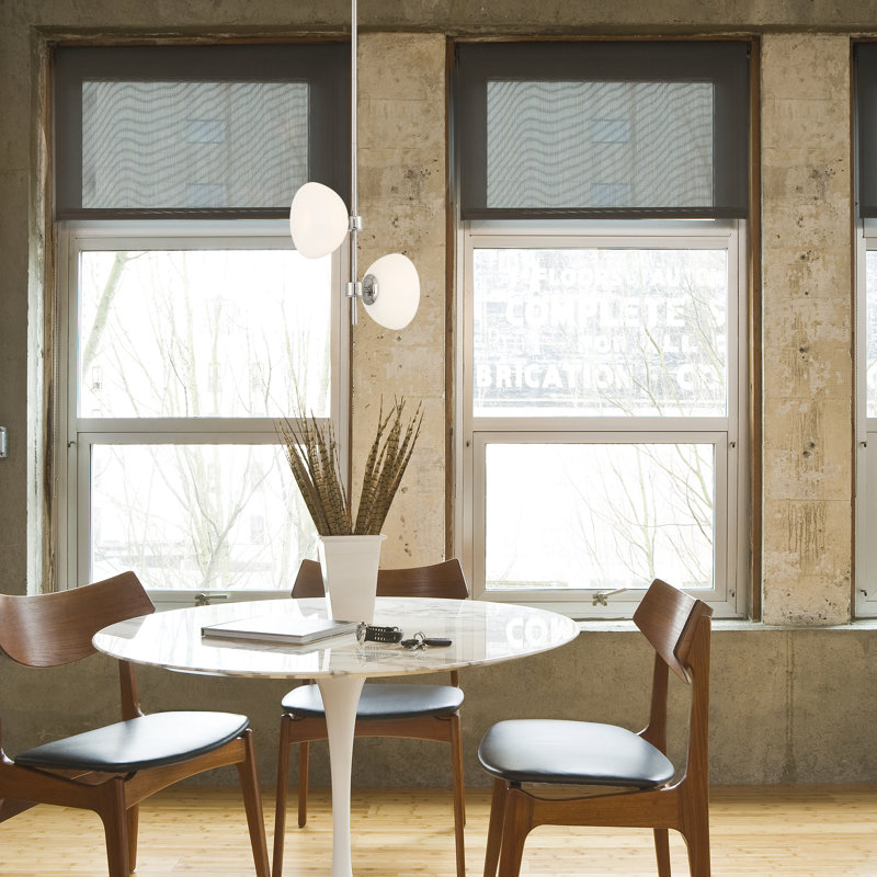 1 - Light Polished Nickel Single Pendant