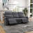 84.2'' Wide Modern And Overstuffed Soft Power Reclining Sofa With Cupholders And USB Port