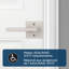 Levier de porte de passage Halifax pour couloir / garde-robe-97991892-97991894