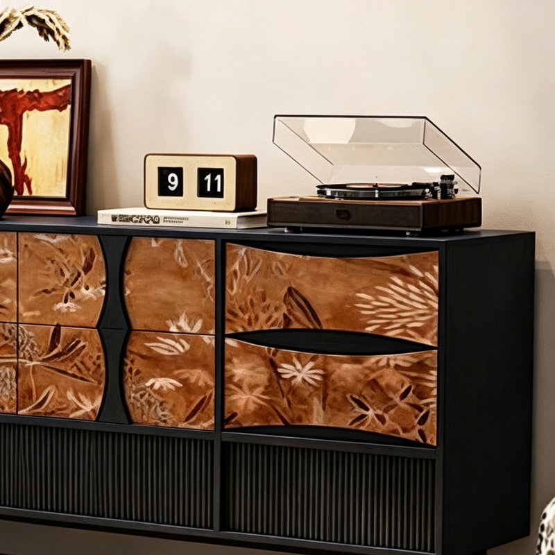 Buffet de style moderne rétro simple