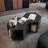 Set Of 2 Hexagonal Coffee Tables With A Storage Shelf-2054569847