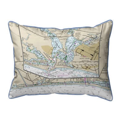 Coussin décoratif intérieur / extérieur rectangulaire