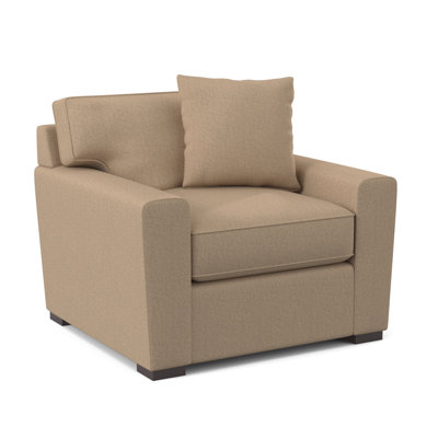 Fauteuil en polyester l 42 po Zinah