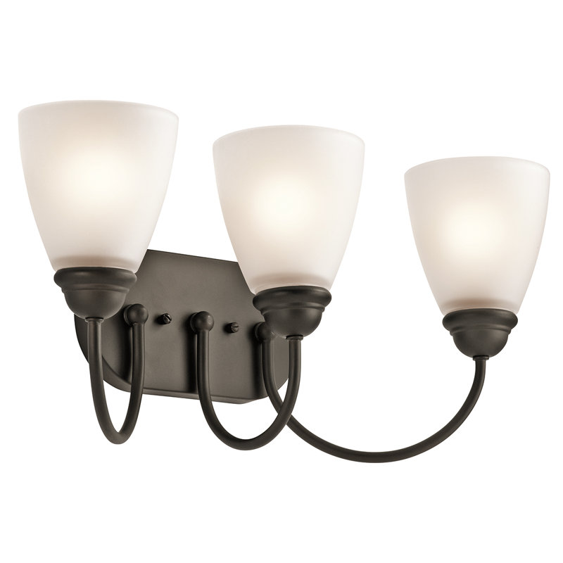 Mcnemar 3 - Light Dimmable Vanity Light, Olde Bronze