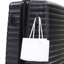 Ensemble de 4 valises durables en PP avec roulettes, tringle en fer et serrure à combinaison pour un voyage sans stress