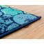 Tapis vert clair à motif géométrique Sidney-19499219