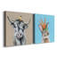 «Playful Nature», ensemble de 2 peintures 2 pièces-972288972-972288818