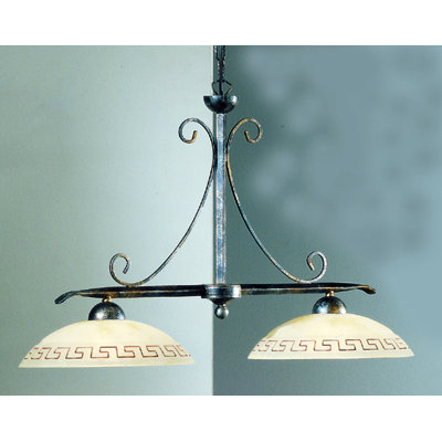 Sidney 2 - Light Black/ Gold/ Silver Novelty Pendant