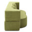 21 lits pliants, lit simple avec oreiller, futon de bureau, dortoir universitaire, mezzanine, aucun assemblage requis, plancher de repos paisible et canapé-lit, assemblage, confortable