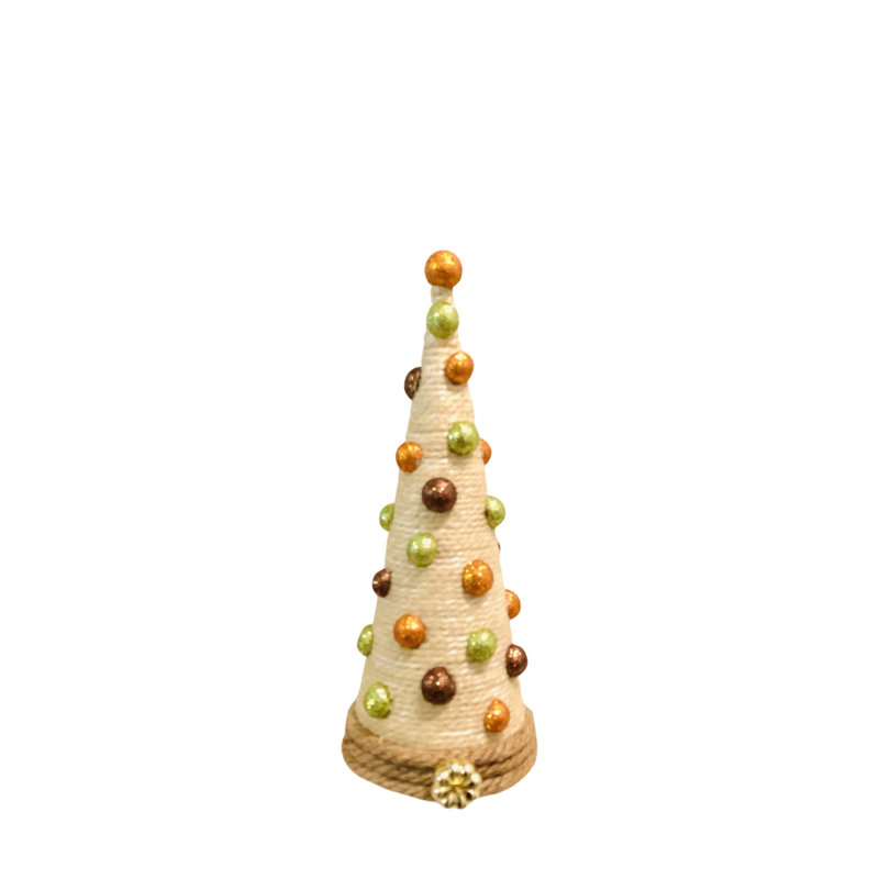 Fall Tabletop Cone Tree Set