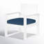 Chaise de patio avec coussin Camela-1870637661