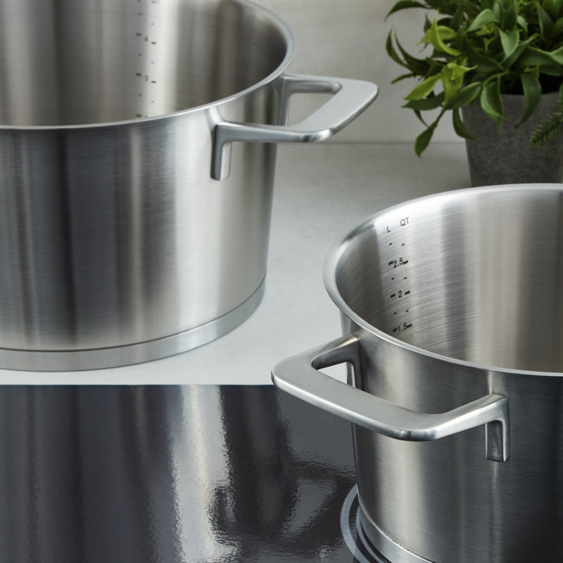 BergHOFF DiNA Meta 7pc Recycled Cookware Set with Nonstick Fry Pan