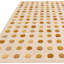 Nayiri Hand Woven Polka Dot Beige/Gold Area Rug-680501495