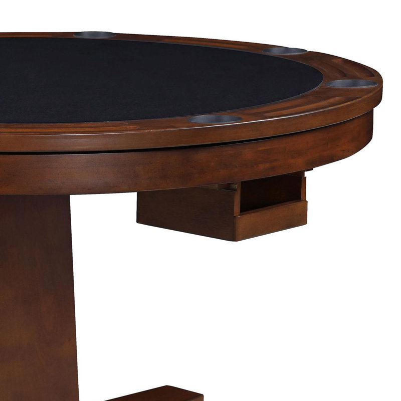 Table ronde et table de poker