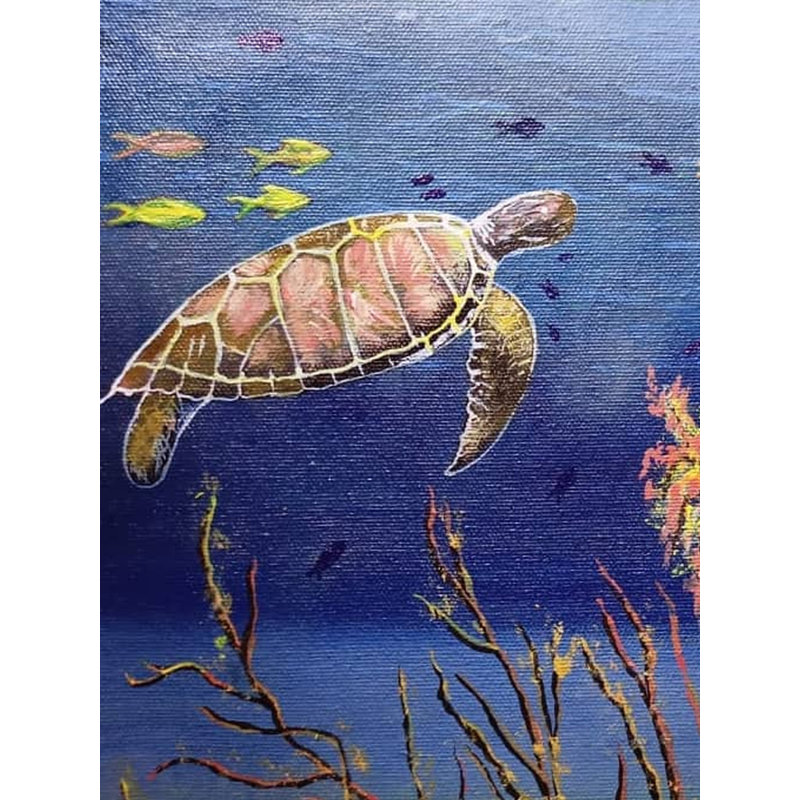L'autre espace | Acrylique sur toile | Par Swati Tripathi