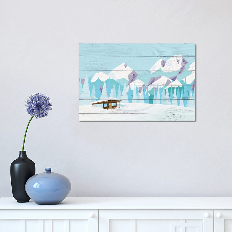 The Dapper Dugout - Wrapped Canvas Print, 30.48 cm H x 45.72 cm W