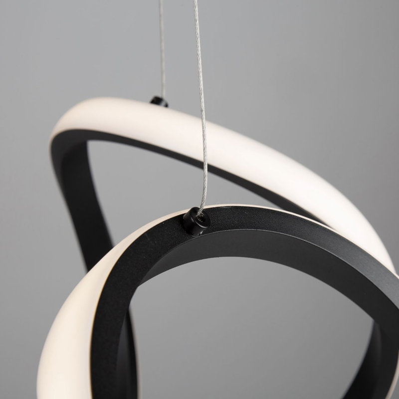 Luminaire suspendu cylindrique à DEL 