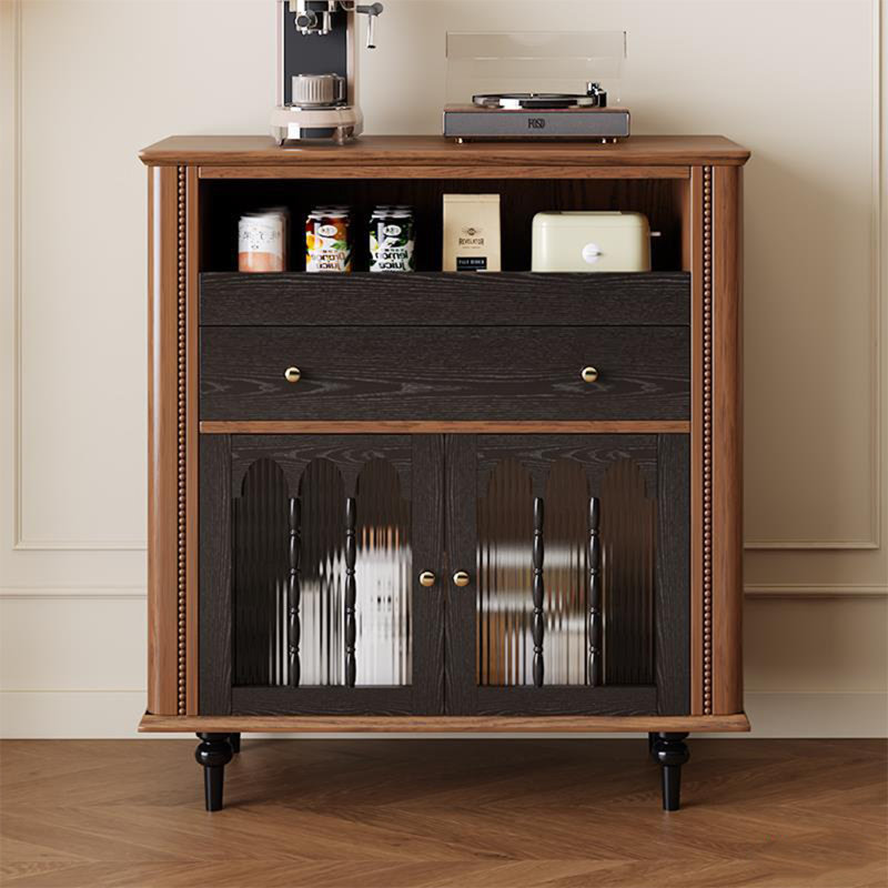 Vitrine de style antique, H 39,37 po x l 27,56 po x P 15,75 po