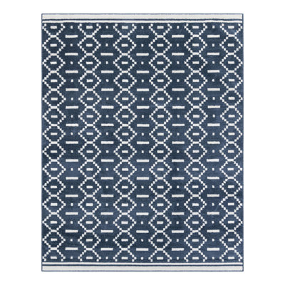 Latitude Run® Begna Nikolis Rug Blue