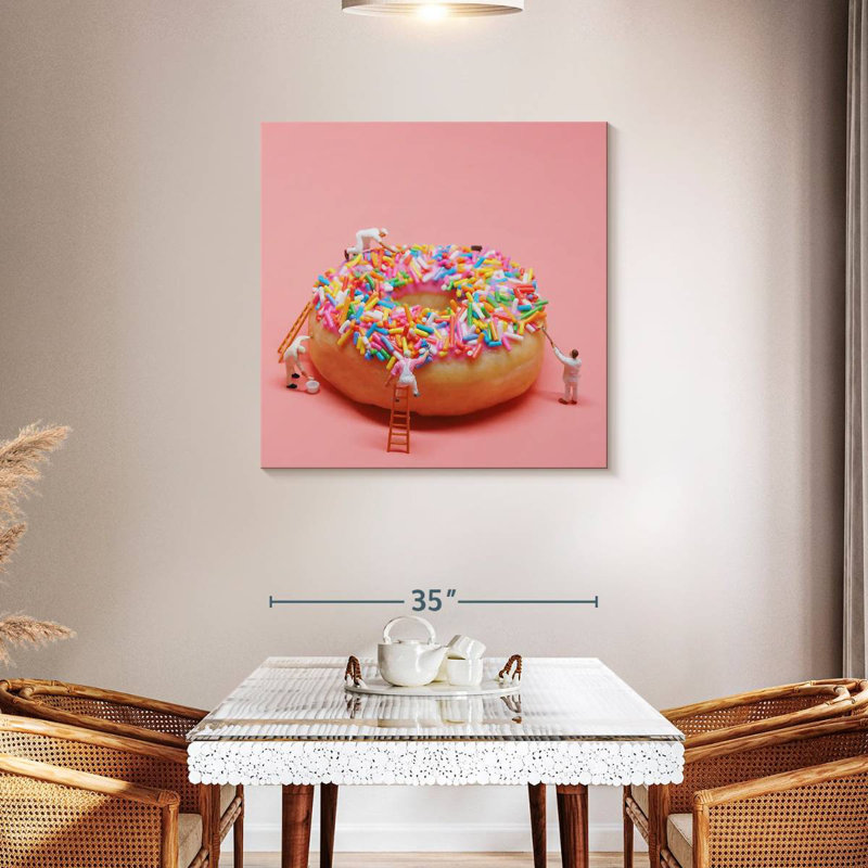 Yarlin Doughnut Construction, 36" H x 36" W