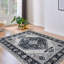 Tapis oriental à médaillon oriental
