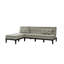 Canapé modulaire d'angle rembourré 88,6 po Sky-868007759