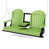Vert lime / Noir est en rupture de stock