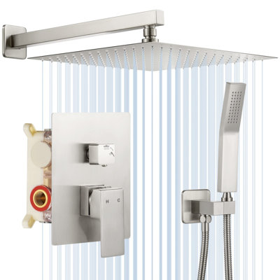 Rain Dual Shower Head 1.8 GPM GPM