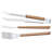 Tramontina Wooden Handle 3 Pcs. Barbecue Tools Set