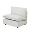 Chaise sans accoudoirs en lin Gracey-1529123143