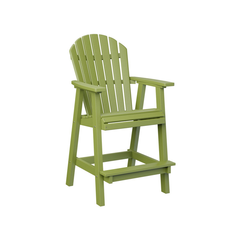 Chaise de bar berlinoise Berlin, 26.5", Vert kiwi