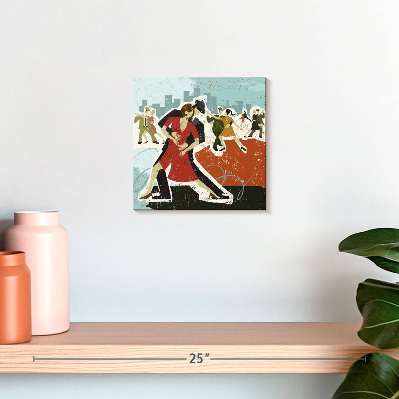 Enn Dancing The Tango, H 10 po x l 10 po