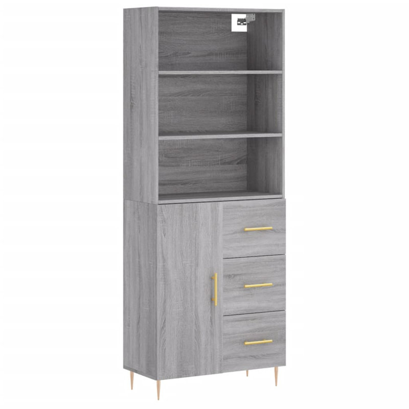 Zerangue 69.5cm Sideboard, Grey Sonoma