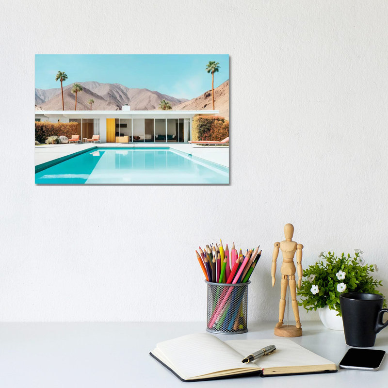 Mid-Century Modern Palm Springs - impression d'art mural
