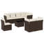 Ensemble de canapé de jardin Vidaxl-114254076