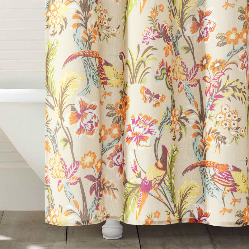 Ensemble de courtepointe simple à motif floral festonné et aquarelle Lilou Leilani