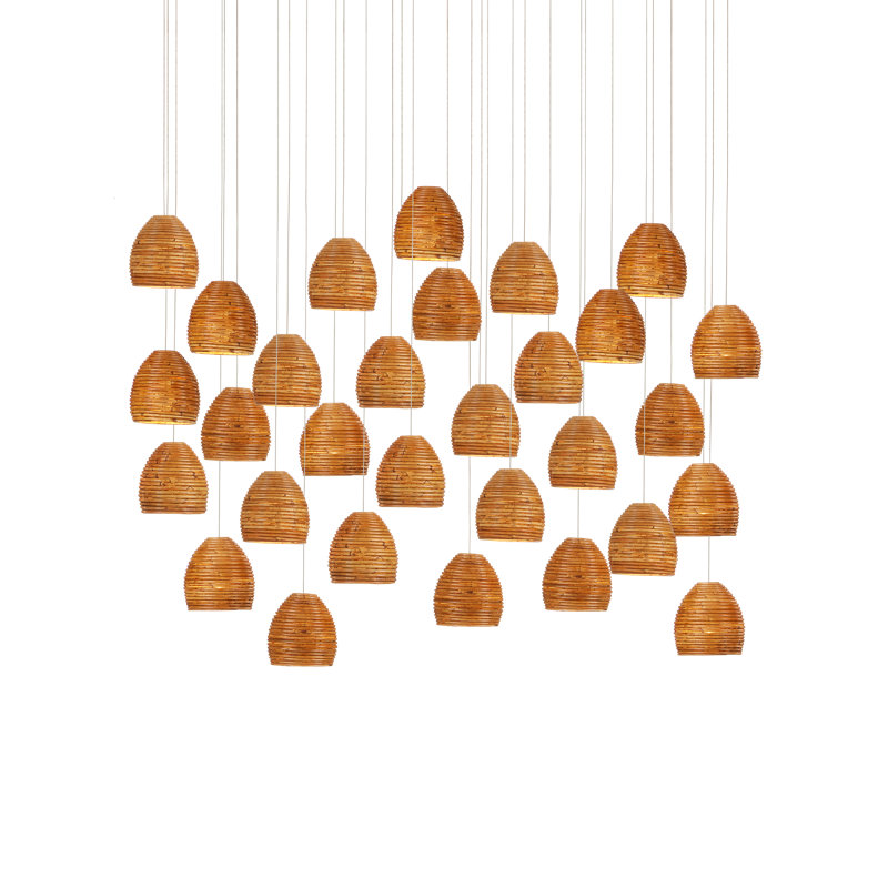 Luminaire suspendu 30 lumières Beehive