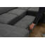 Canapé modulaire en U de 128 po avec repose-pieds modulaire réversible-1410180502