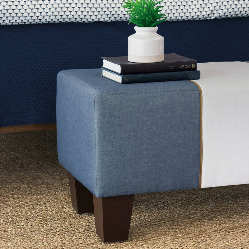 Halprin Upholstered Bench, 18"H x 60"W x 17"D