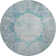Premium Machine Washable Prisco Teal Rug